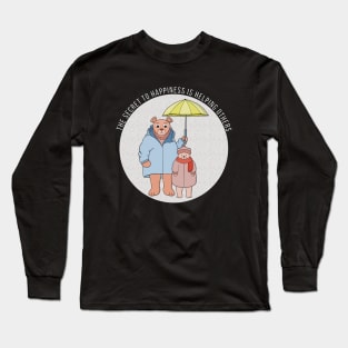 The Secret to Happiness Is Helping Others Long Sleeve T-Shirt